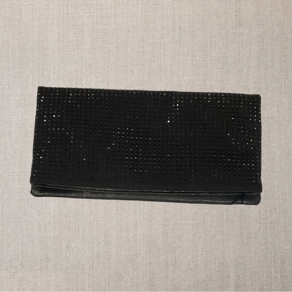 BCBG black crystal detailed clutch - Picture 2 of 12